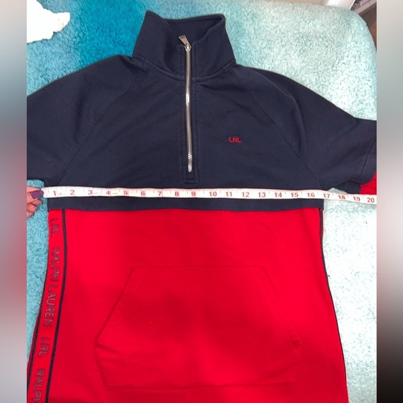 🔥Ralph Lauren Red and Navy Pullover🔥 - Picture 4 of 7
